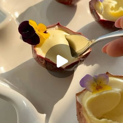 Passionfruit Possets