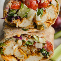 Honey Mustard Chicken Wrap