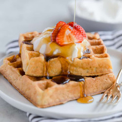 Fluffy And Crisp Buttermilk Waffles