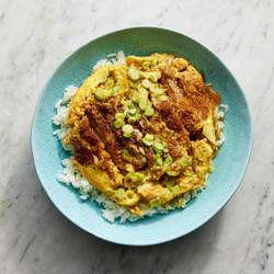 Katsudon (japanese Chicken Or Pork Cutlet And Egg Rice Bowl) Recipe