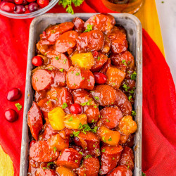 Slow Cooker Kielbasa Bites
