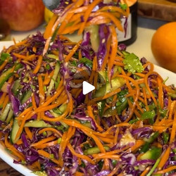Chilled Purple Cabbage Salad