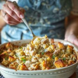 Dolly's Chicken And Stuffing Casserole