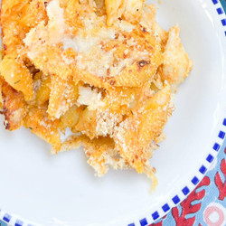 One-pot Cheesy Pumpkin Pasta