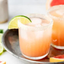 Healthy Grapefruit Paloma Mocktail