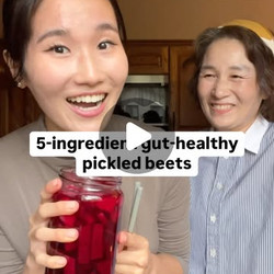 Quick &amp; Easy Gut-healthy Pickled Beets