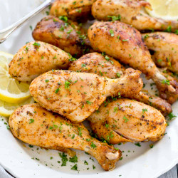 Roasted Lemon Garlic Chicken