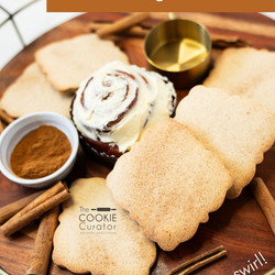 Cinnamon Roll Roll-out Sugar Cookies