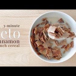 3-minute Cinnamon Crunch Cereal / Vegan Dairy Free