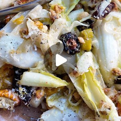 Fennel, Chicory, Date And Roasted Pumpkin Salad