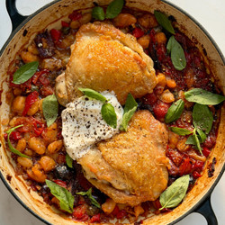 Chicken Puttanesca Bake | One Pot One Portion
