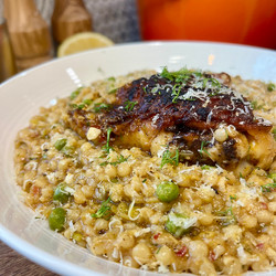 One-pan Spring Chicken And Pearl Couscous
