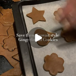 Soft Gingerbread Cookies With Pomegranate Molasses