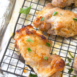 Easy Baked Boneless Skinless Chicken Thighs