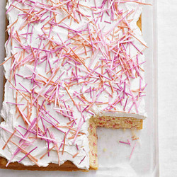 Confetti Cake With Vanilla Frosting
