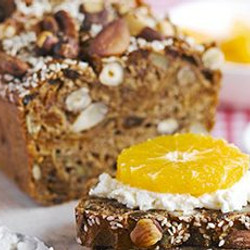 Fig, Nut &amp; Seed Bread With Ricotta &amp; Fruit