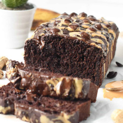 Chocolate Peanut Butter Banana Bread