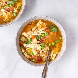 Instant Pot Chicken Vegetable Soup