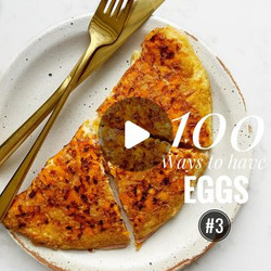 Crispy Carrot &amp; Cheese Omelette