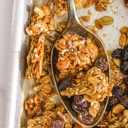 Sweet And Salty Three-seed Granola