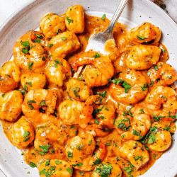 Creamy Shrimp And Gnocchi