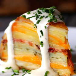 Scalloped Potato Dome Recipe By Tasty
