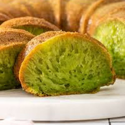 Bánh Bò Nướng (pandan Honeycomb Cake)