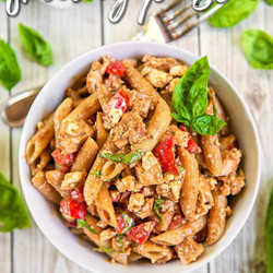 Taziki's Signature Pasta - Greek Chicken Pasta Salad