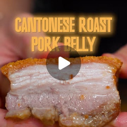 Air Fryer Cantonese Roast Pork Belly