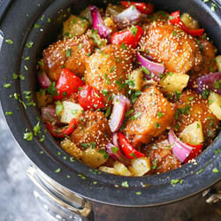 Slow Cooker Pineapple Chicken