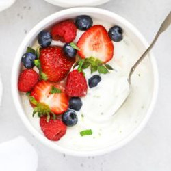Lime Greek Yogurt