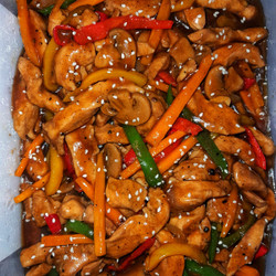 Shredded Chicken In Oyster Sauce