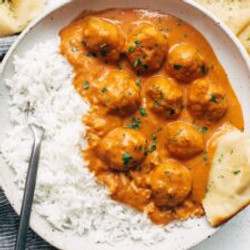 Butter Chicken Meatballs | Pinch of Yum