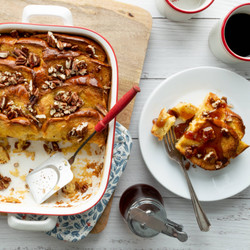 Overnight Eggnog French Toast