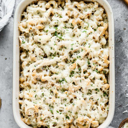 Chicken Alfredo Bake