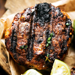 Spicy Grilled Chicken Avocado Burgers
