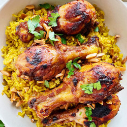 Persian Baked Pomegranate Chicken