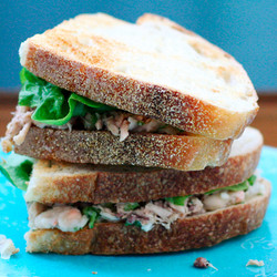 Tuscan Tuna And Bean Sandwiches