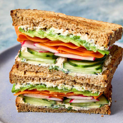 High-protein Cucumber Sandwich