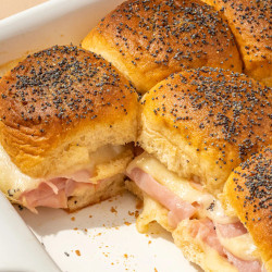 Easy Ham &amp; Cheese Sliders