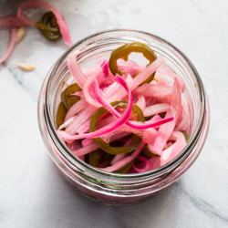 Sweet And Spicy Pickled Onions