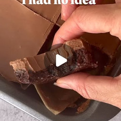 No Bake Frosted Brownies
