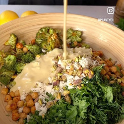Warm Broccoli Couscous Recipe