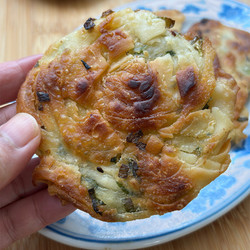 Easy Shortcut Spring Onion / Scallion Pancakes