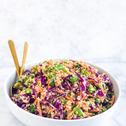 Chopped Thai Peanut Quinoa Salad