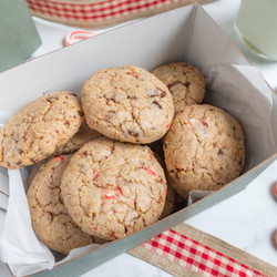 Peppermint Crunch Cookies