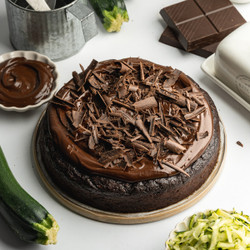 Vegan Chocolate Courgette (zucchini) Cake
