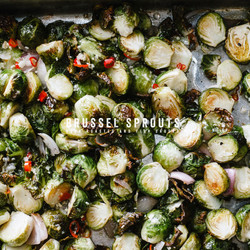 Oven Roasted Brussel Sprouts With Fish Sauce Recipe · I Am A Food Blog
