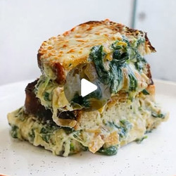 Hot Honey Artichoke Dip Melt