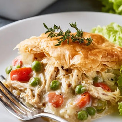 Tasty Chicken Pot Pie Casserole